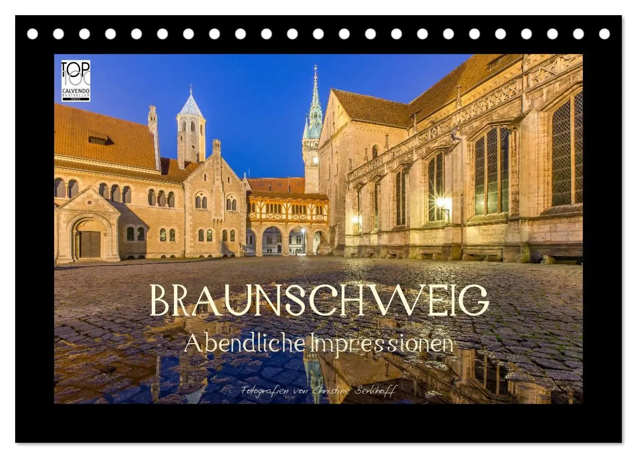 Cover: 9783516122268 | BRAUNSCHWEIG - Abendliche Impressionen (Tischkalender 2026 DIN A5...