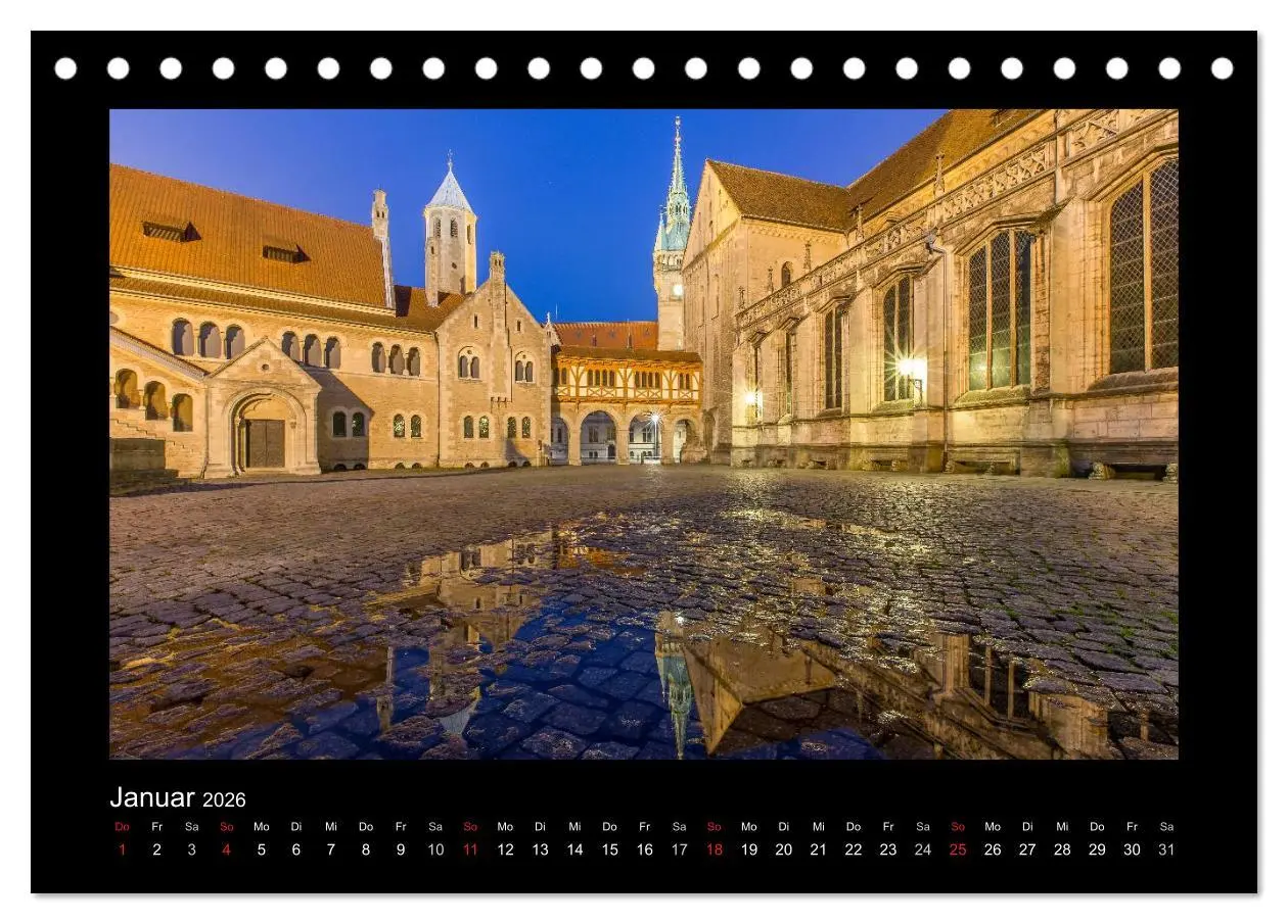Bild: 9783516122268 | BRAUNSCHWEIG - Abendliche Impressionen (Tischkalender 2026 DIN A5...