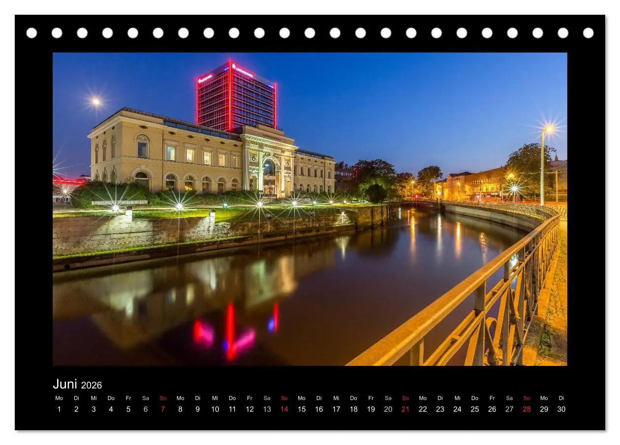 Bild: 9783516122268 | BRAUNSCHWEIG - Abendliche Impressionen (Tischkalender 2026 DIN A5...