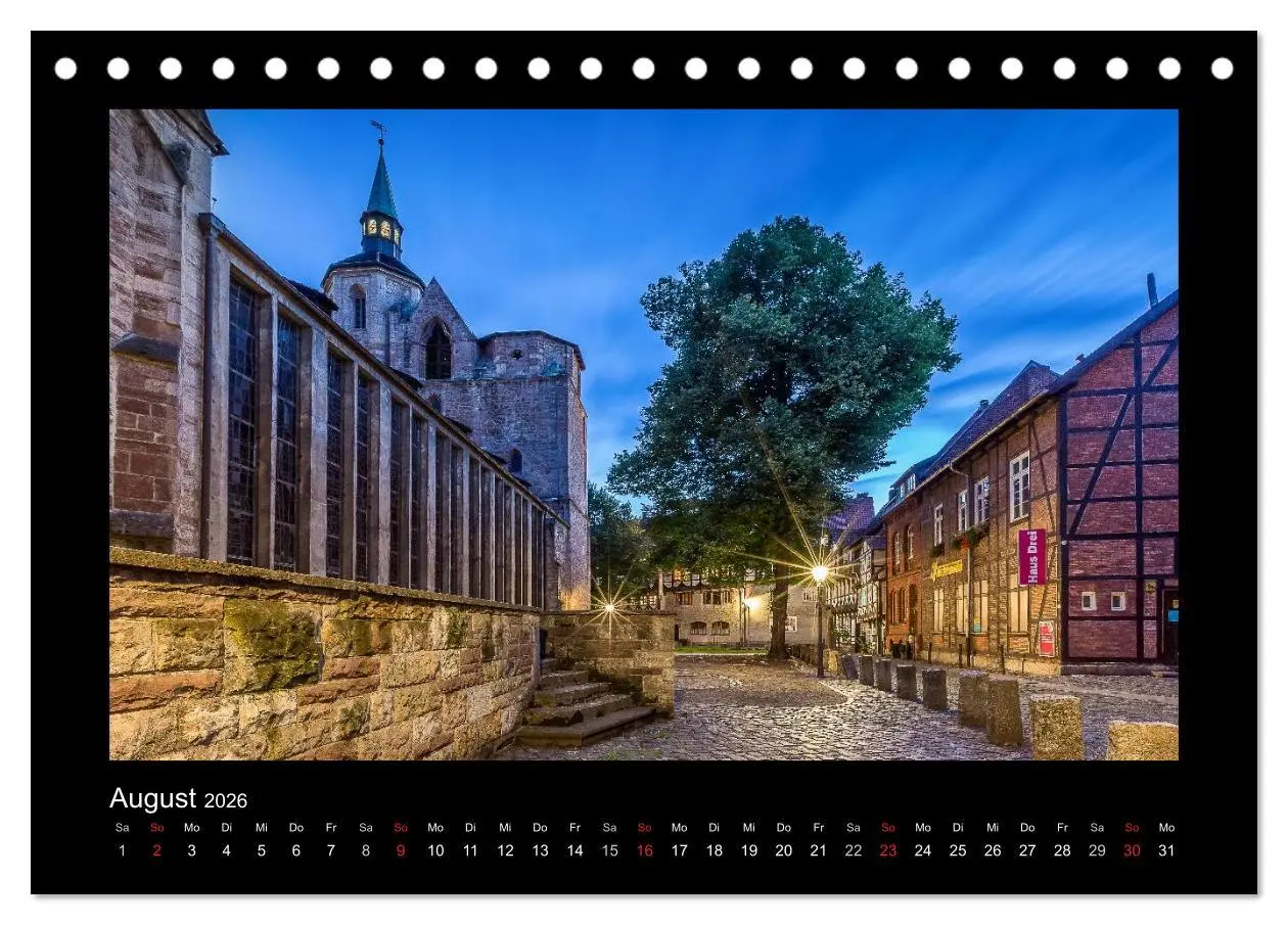 Bild: 9783516122268 | BRAUNSCHWEIG - Abendliche Impressionen (Tischkalender 2026 DIN A5...