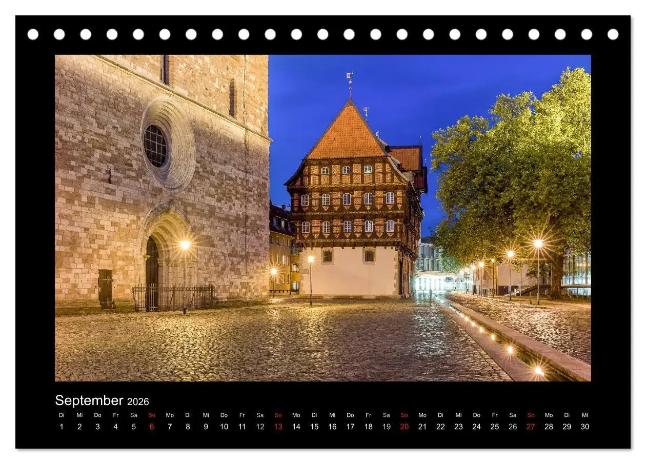 Bild: 9783516122268 | BRAUNSCHWEIG - Abendliche Impressionen (Tischkalender 2026 DIN A5...