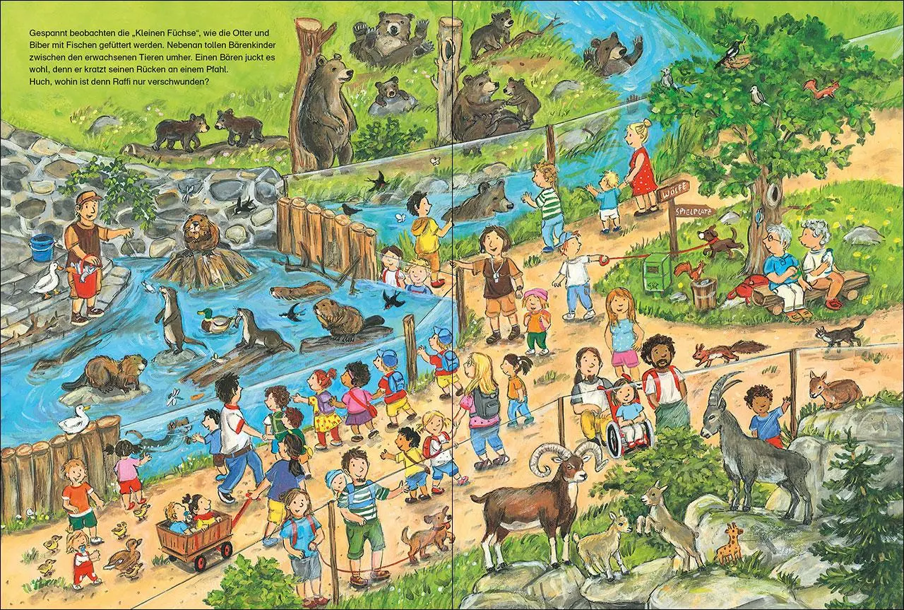 Bild: 9783743212268 | Viel los im Wildpark! | Christine Kugler | Buch | Naturkind | 16 S.