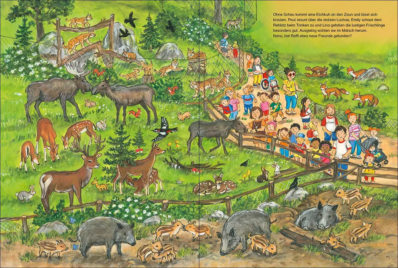 Bild: 9783743212268 | Viel los im Wildpark! | Christine Kugler | Buch | Naturkind | 16 S.