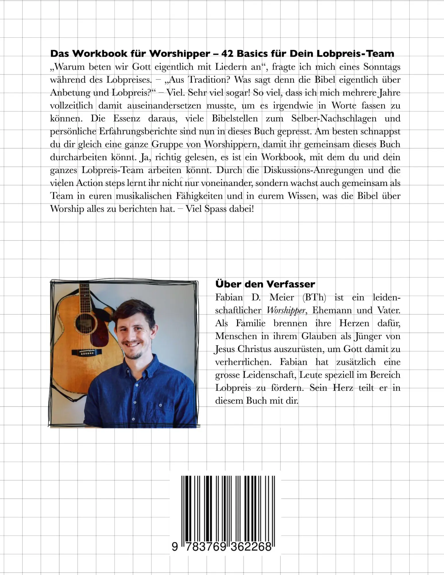 Rückseite: 9783769362268 | Das Workbook für Worshipper | 42 Basics für Dein Lobpreis-Team | Meier