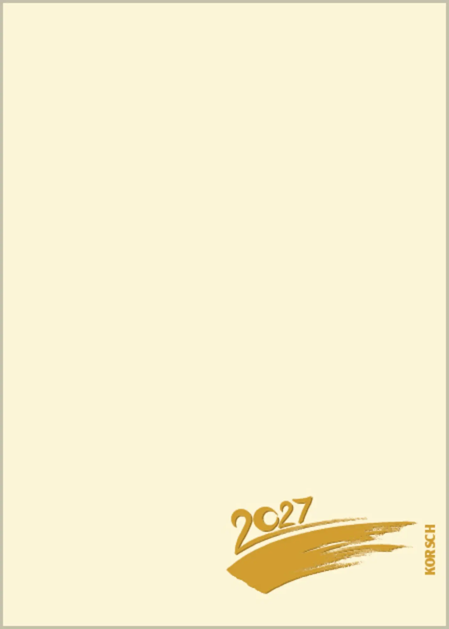 Cover: 9783819302268 | Foto-Malen-Basteln Bastelkalender A5 chamois 2027 | Verlag Korsch