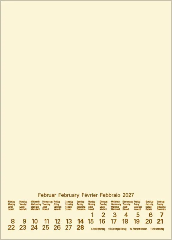 Bild: 9783819302268 | Foto-Malen-Basteln Bastelkalender A5 chamois 2027 | Verlag Korsch