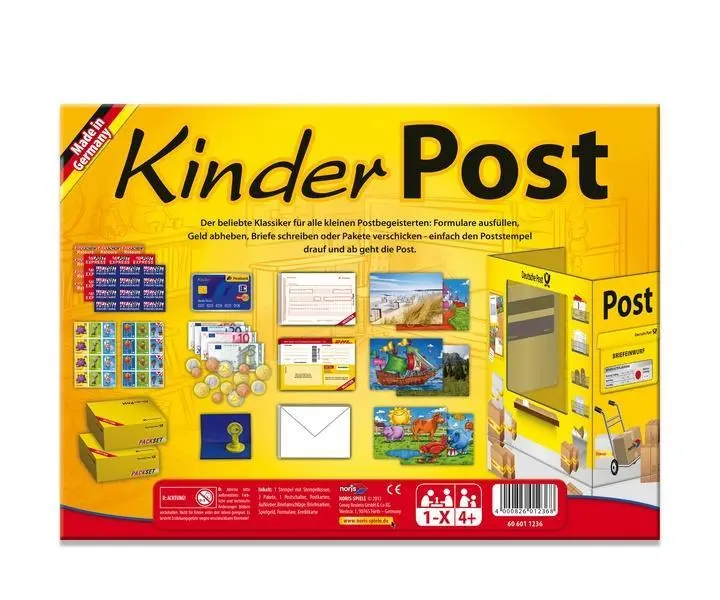 Bild: 4000826012368 | Kinderpost | Spiel | Brettspiel | 606011236 | Deutsch | 2013