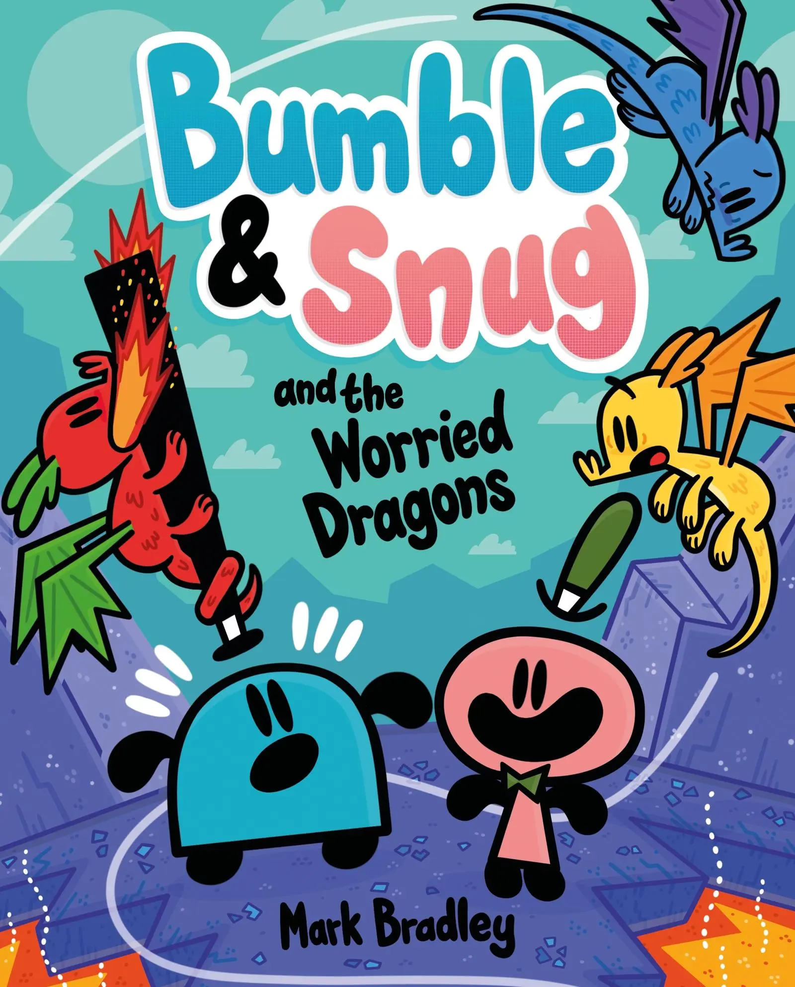 Cover: 9781444972368 | Bumble and Snug and the Worried Dragons | Book 5 | Mark Bradley | Buch
