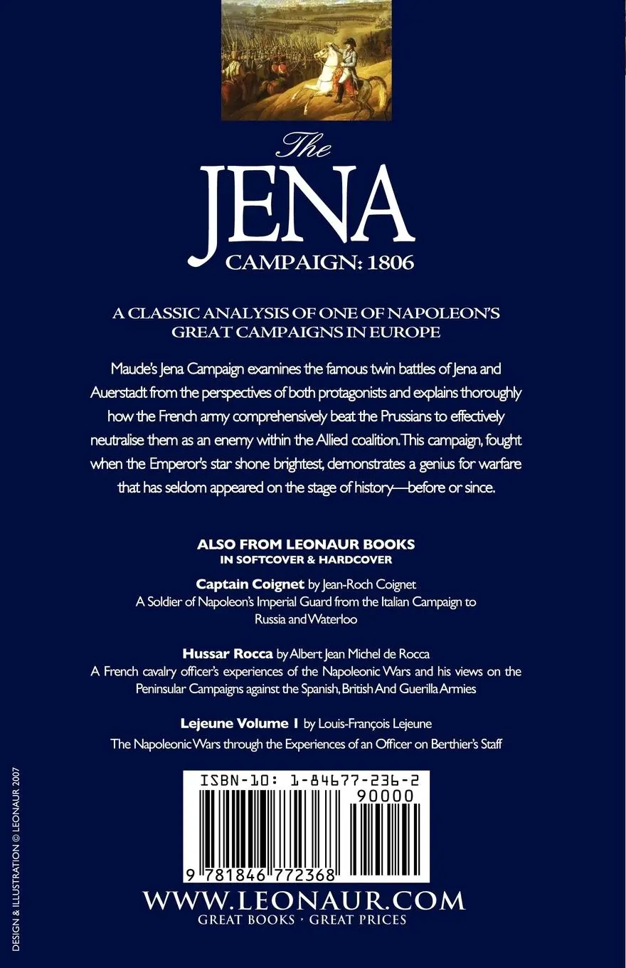 Rückseite: 9781846772368 | The Jena Campaign | F. N. Maude | Taschenbuch | Englisch | 2007