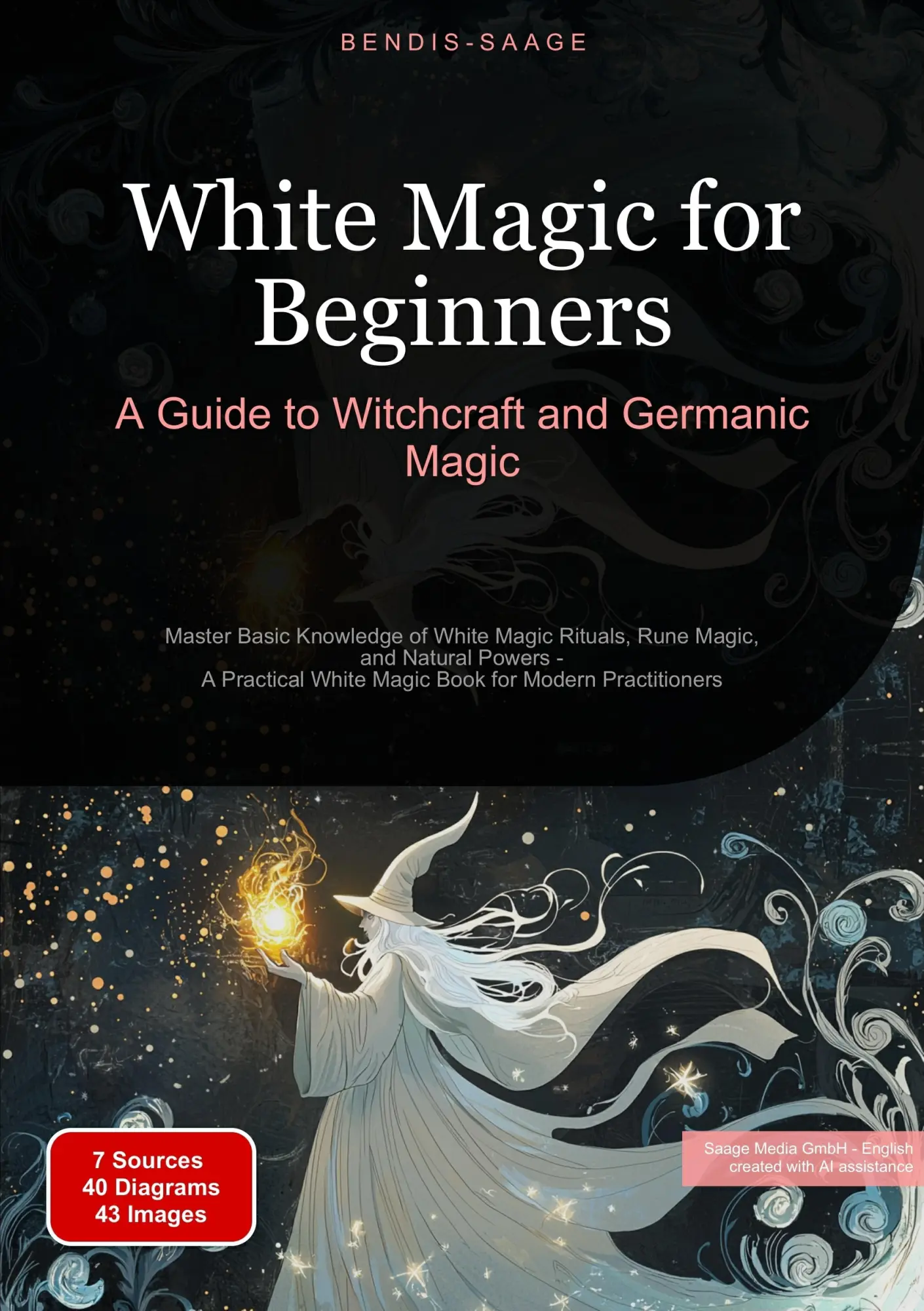 Cover: 9783384522368 | White Magic for Beginners: A Guide to Witchcraft and Germanic Magic