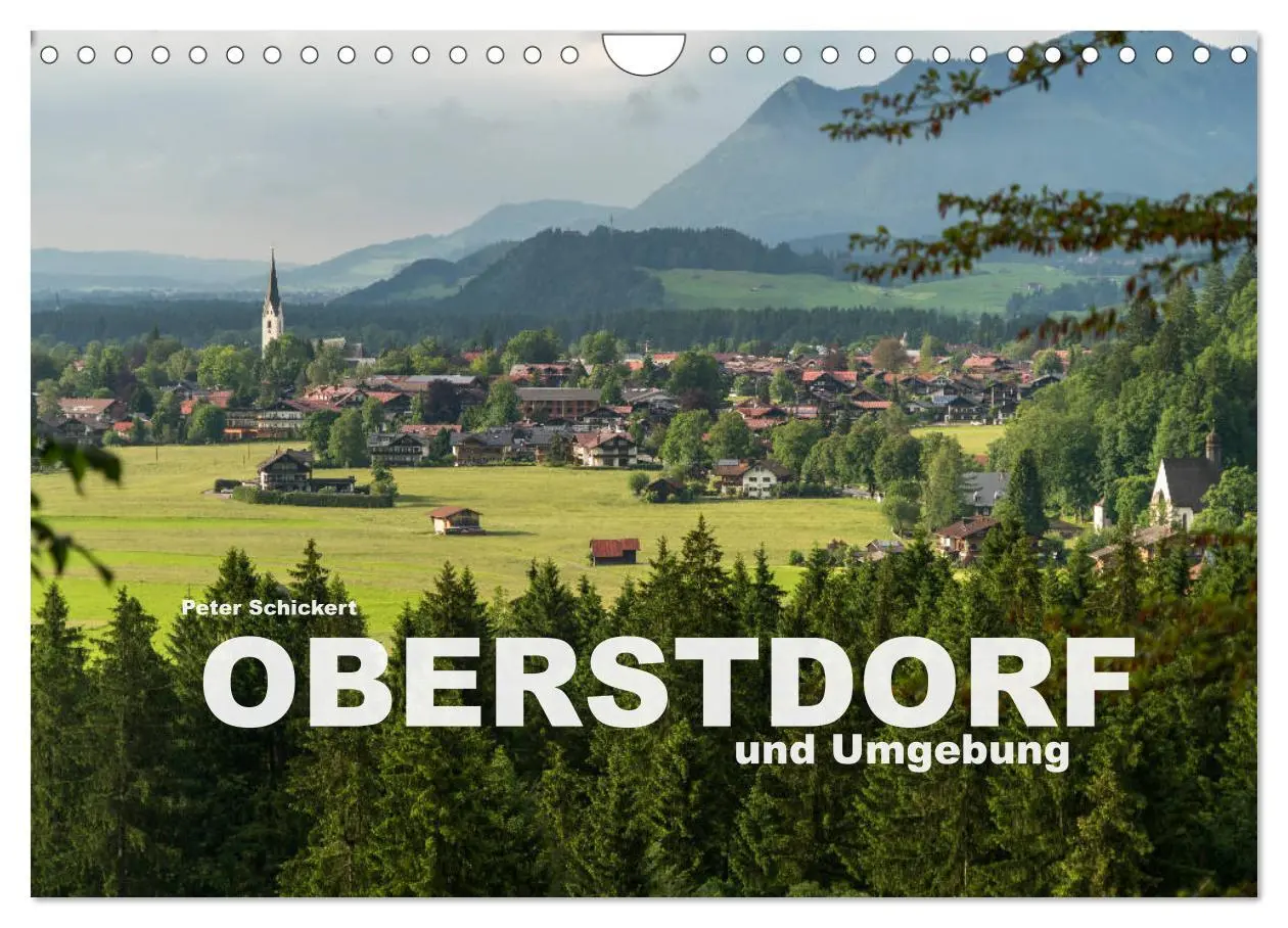 Cover: 9783457882368 | Oberstdorf und Umgebung (Wandkalender 2026 DIN A4 quer), CALVENDO...