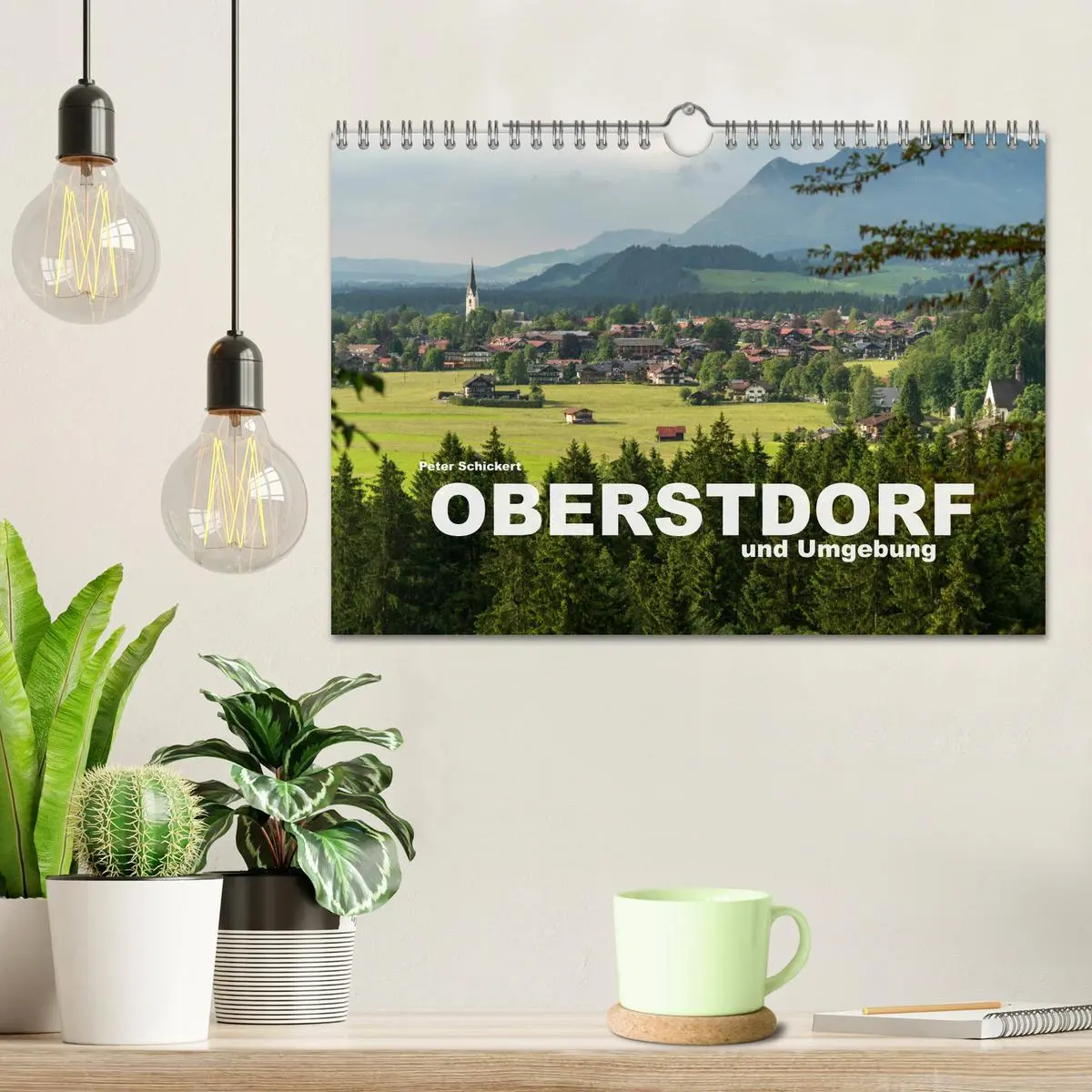 Bild: 9783457882368 | Oberstdorf und Umgebung (Wandkalender 2026 DIN A4 quer), CALVENDO...