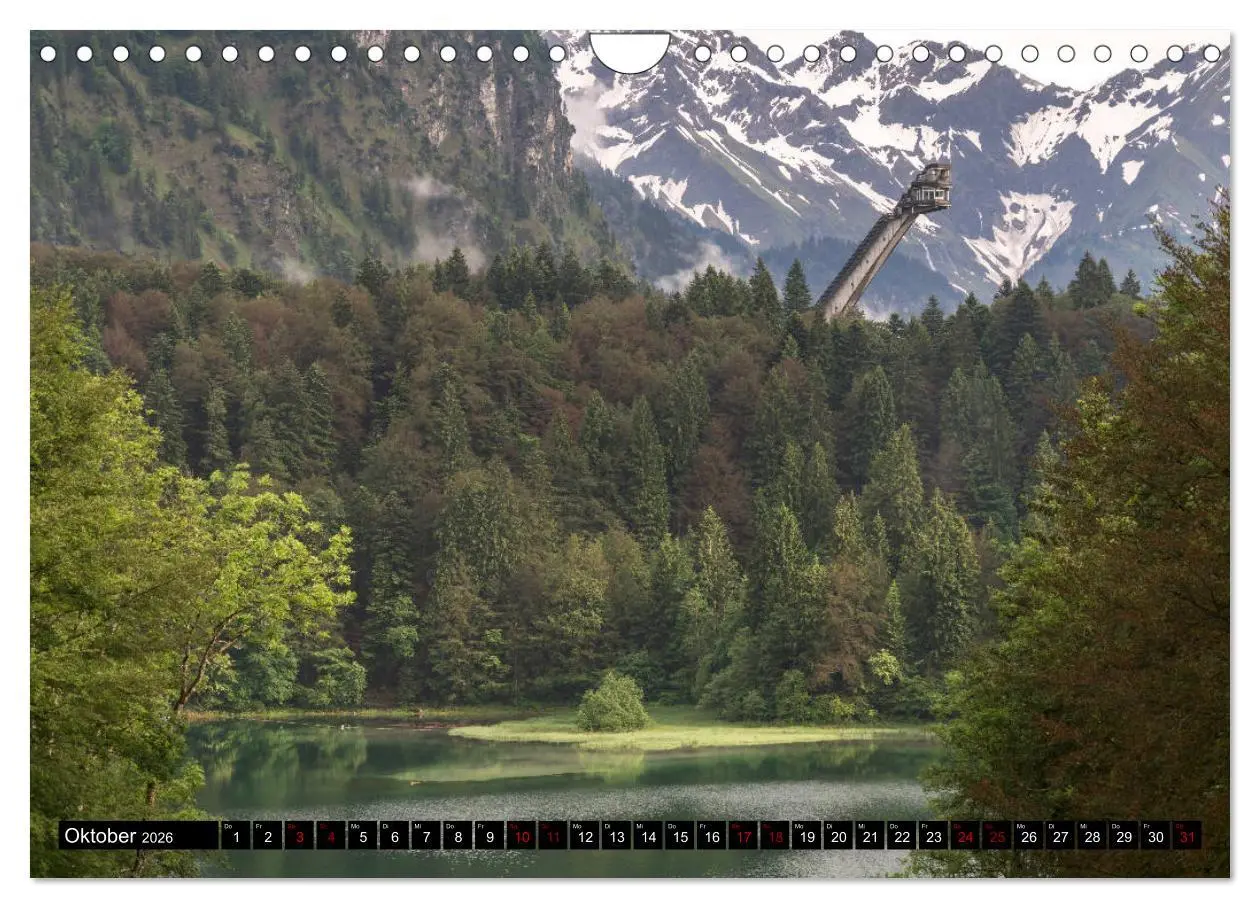 Bild: 9783457882368 | Oberstdorf und Umgebung (Wandkalender 2026 DIN A4 quer), CALVENDO...