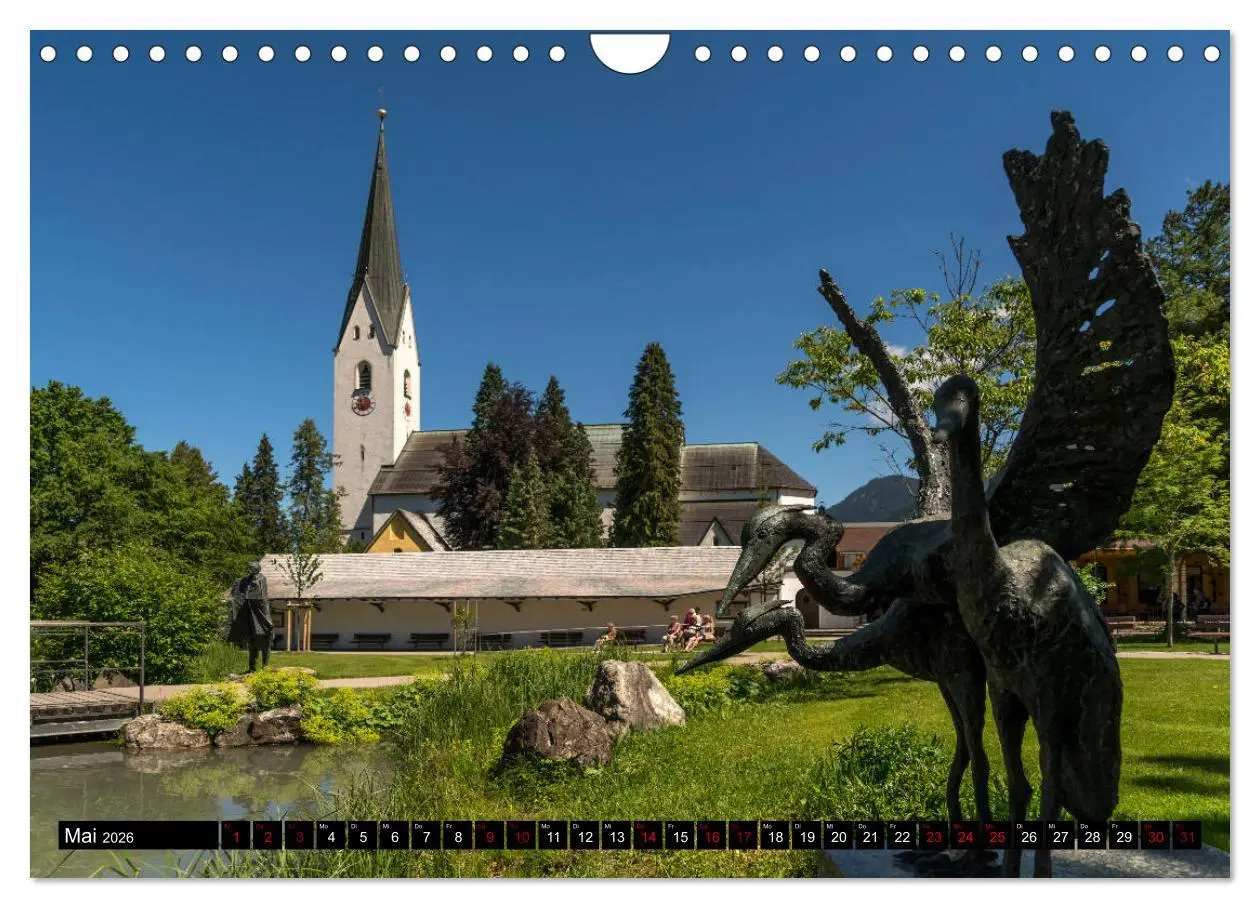 Bild: 9783457882368 | Oberstdorf und Umgebung (Wandkalender 2026 DIN A4 quer), CALVENDO...