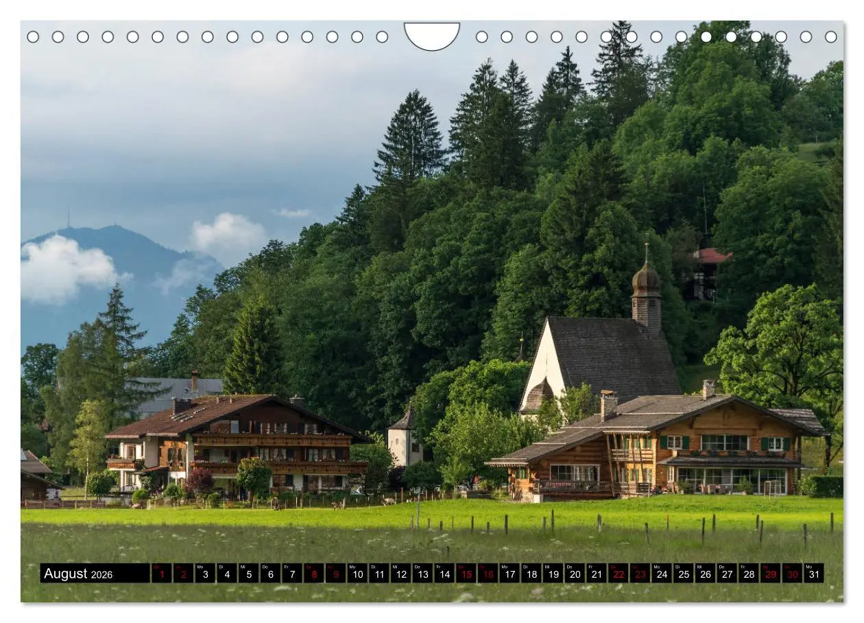 Bild: 9783457882368 | Oberstdorf und Umgebung (Wandkalender 2026 DIN A4 quer), CALVENDO...