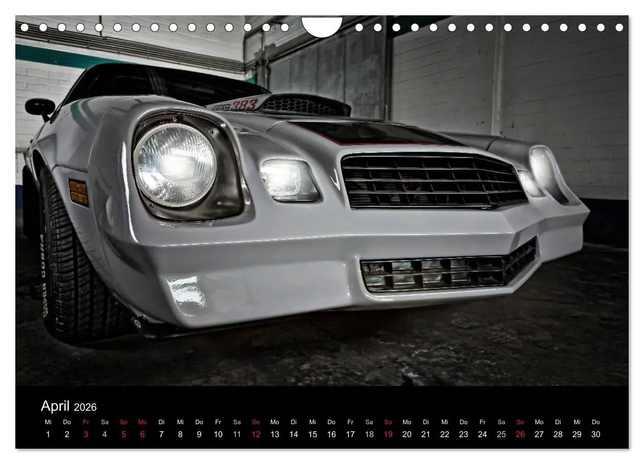 Bild: 9783457952368 | Chevrolet Camaro ´79 (Wandkalender 2026 DIN A4 quer), CALVENDO...