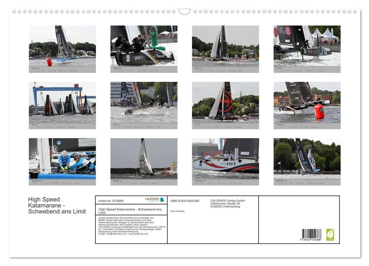 Bild: 9783516042368 | High Speed Katamarane - Schwebend ans Limit (Wandkalender 2026 DIN...