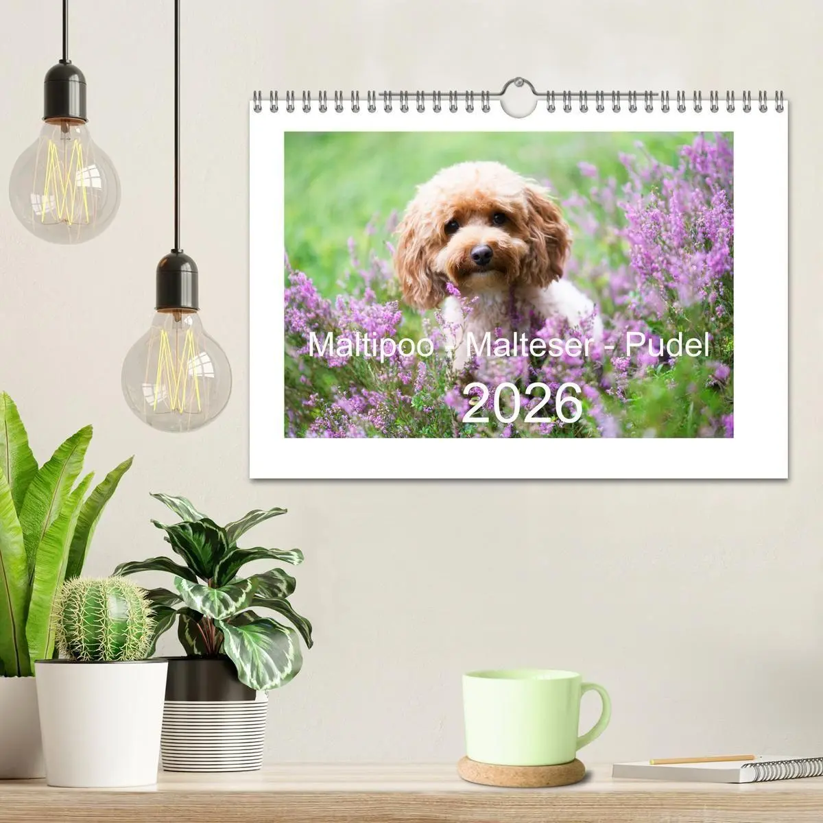 Bild: 9783516662368 | Maltipoo - Malteser -Pudel (Wandkalender 2026 DIN A4 quer),...