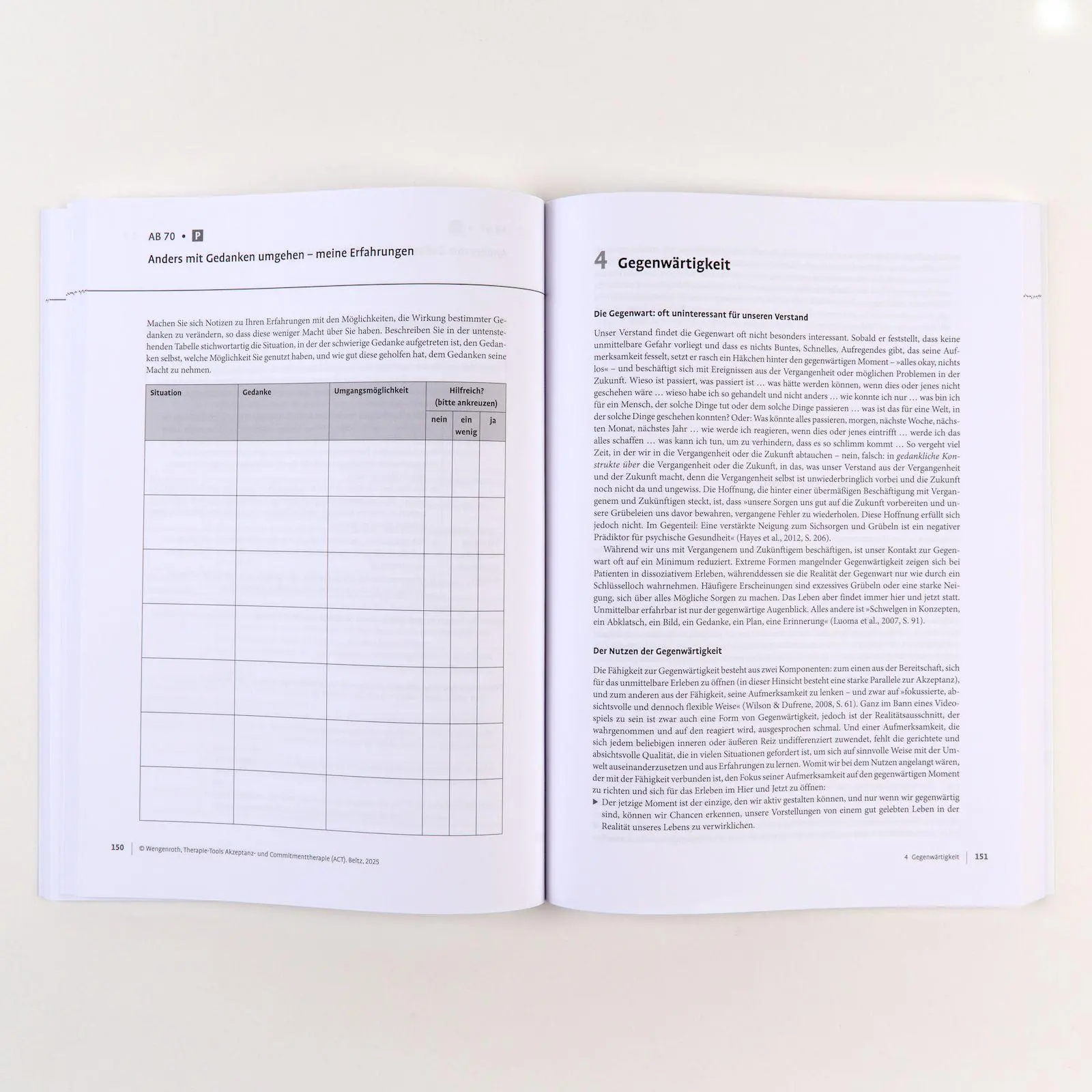 Bild: 9783621292368 | Therapie-Tools Akzeptanz- und Commitmenttherapie (ACT) | Wengenroth Bild: 9783621292368 | Therapie-Tools Akzeptanz- und Commitmenttherapie (ACT) | Wengenroth