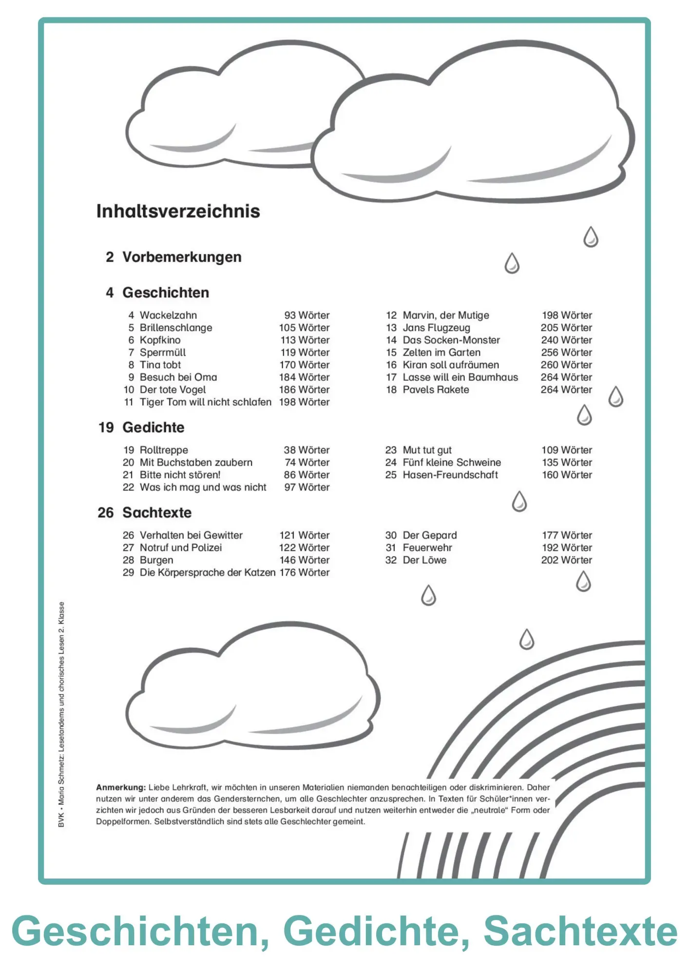 Bild: 9783965202368 | Lesetandems und chorisches Lesen - 2. Klasse | Maria Schmetz | 32 S.