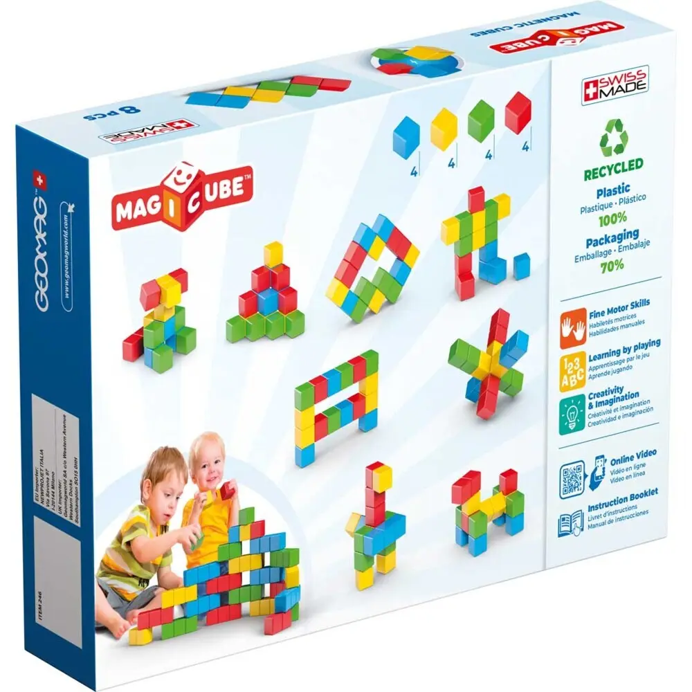 Bild: 871772002468 | Geomag Magicube Creative Set 8 | In Karton | 507001 | Deutsch | 2023