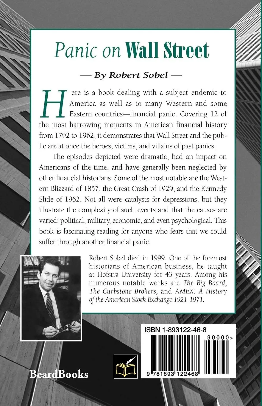 Rückseite: 9781893122468 | Panic on Wall Street | A History of America's Financial Disasters