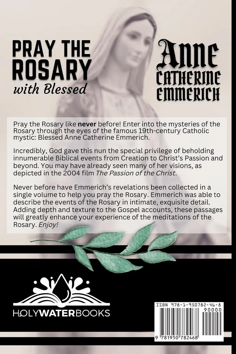 Rückseite: 9781950782468 | Pray the Rosary with Blessed Anne Catherine Emmerich | Emmerich | Buch