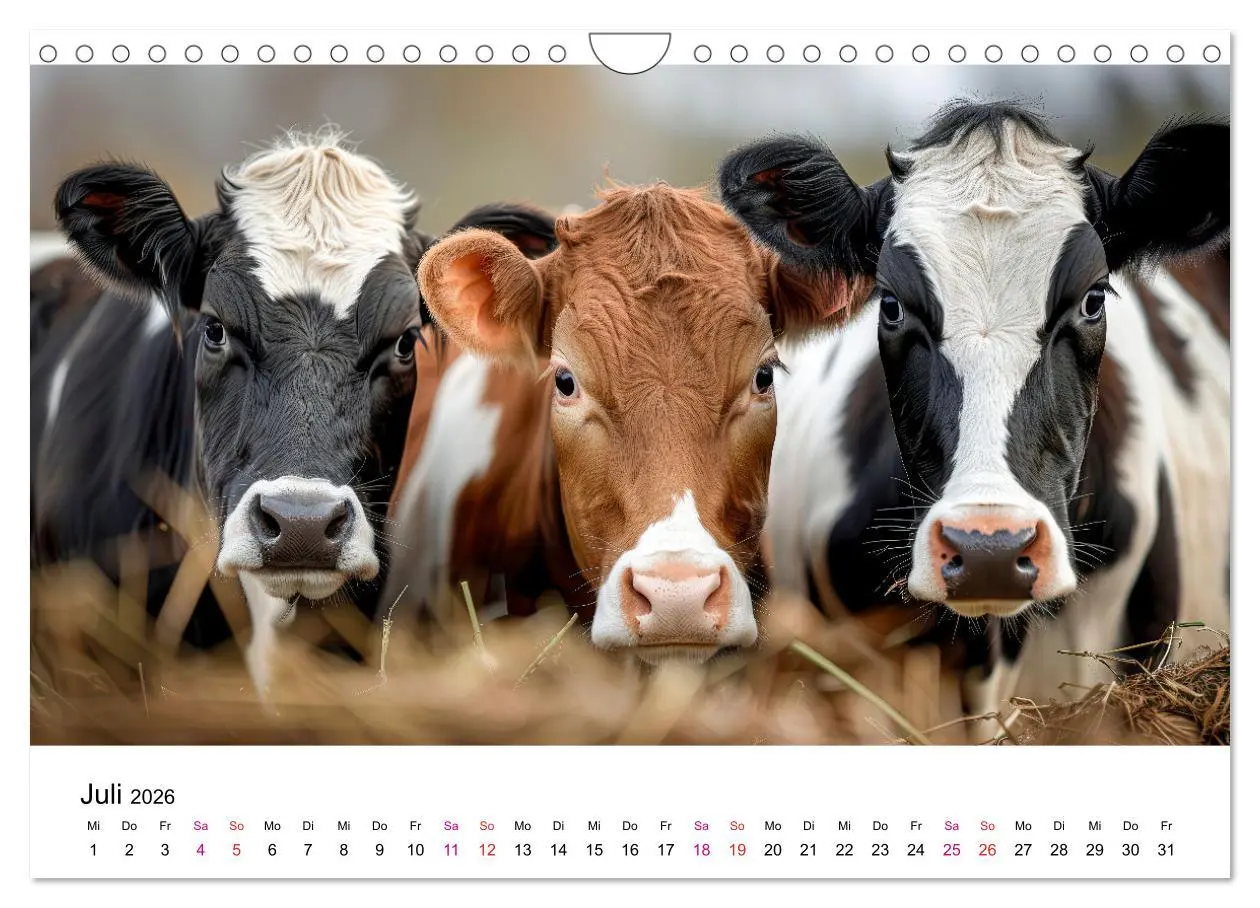 Bild: 9783457322468 | Holsteiner Schönheiten (Wandkalender 2026 DIN A4 quer), CALVENDO...