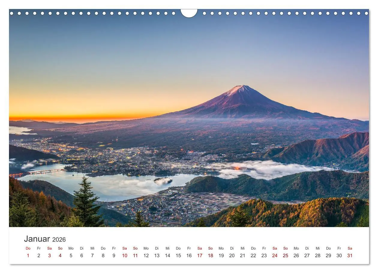 Bild: 9783457562468 | Japan - Im Land der aufgehenden Sonne. (Wandkalender 2026 DIN A3...
