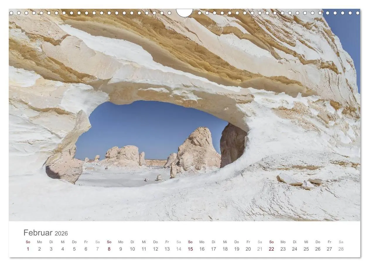 Bild: 9783516032468 | Impressionen - Weiße Wüste (Wandkalender 2026 DIN A3 quer),...