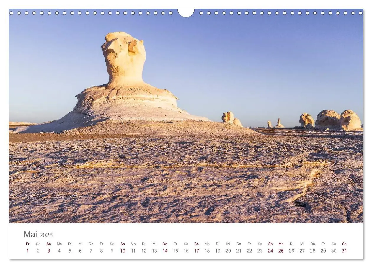 Bild: 9783516032468 | Impressionen - Weiße Wüste (Wandkalender 2026 DIN A3 quer),...