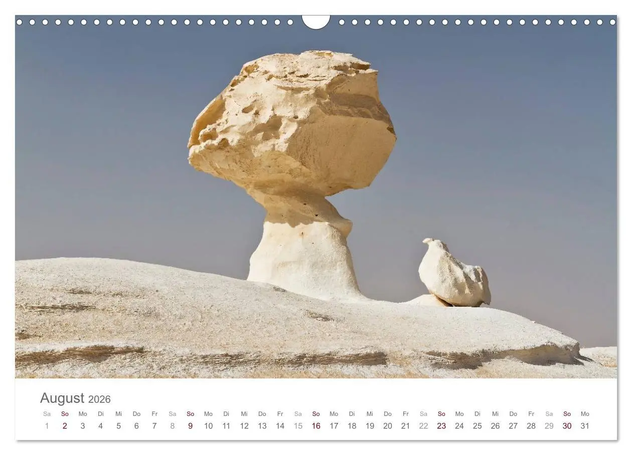 Bild: 9783516032468 | Impressionen - Weiße Wüste (Wandkalender 2026 DIN A3 quer),...