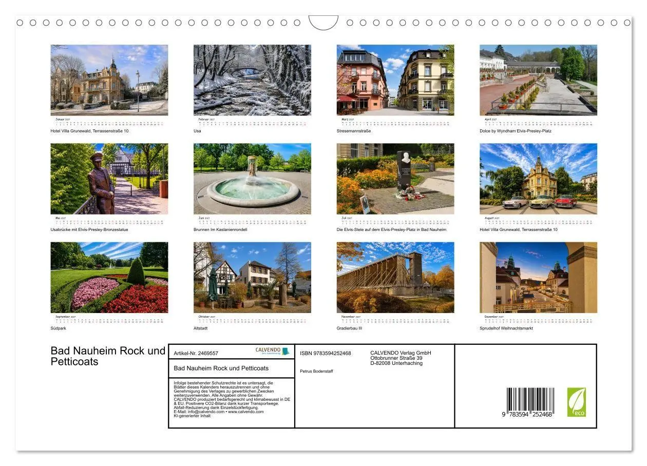 Bild: 9783594252468 | Bad Nauheim Rock und Petticoats (Wandkalender 2027 DIN A3 quer),...