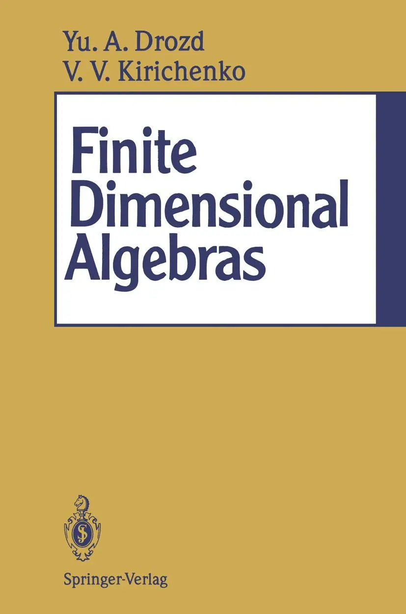 Cover: 9783642762468 | Finite Dimensional Algebras | Yurj A. Drozd (u. a.) | Taschenbuch