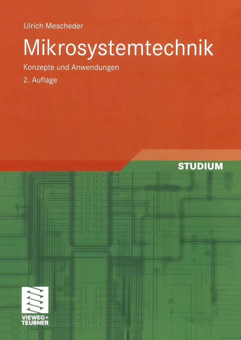 Cover: 9783519162568 | Mikrosystemtechnik | Konzepte und Anwendungen | Ulrich Mescheder | xii