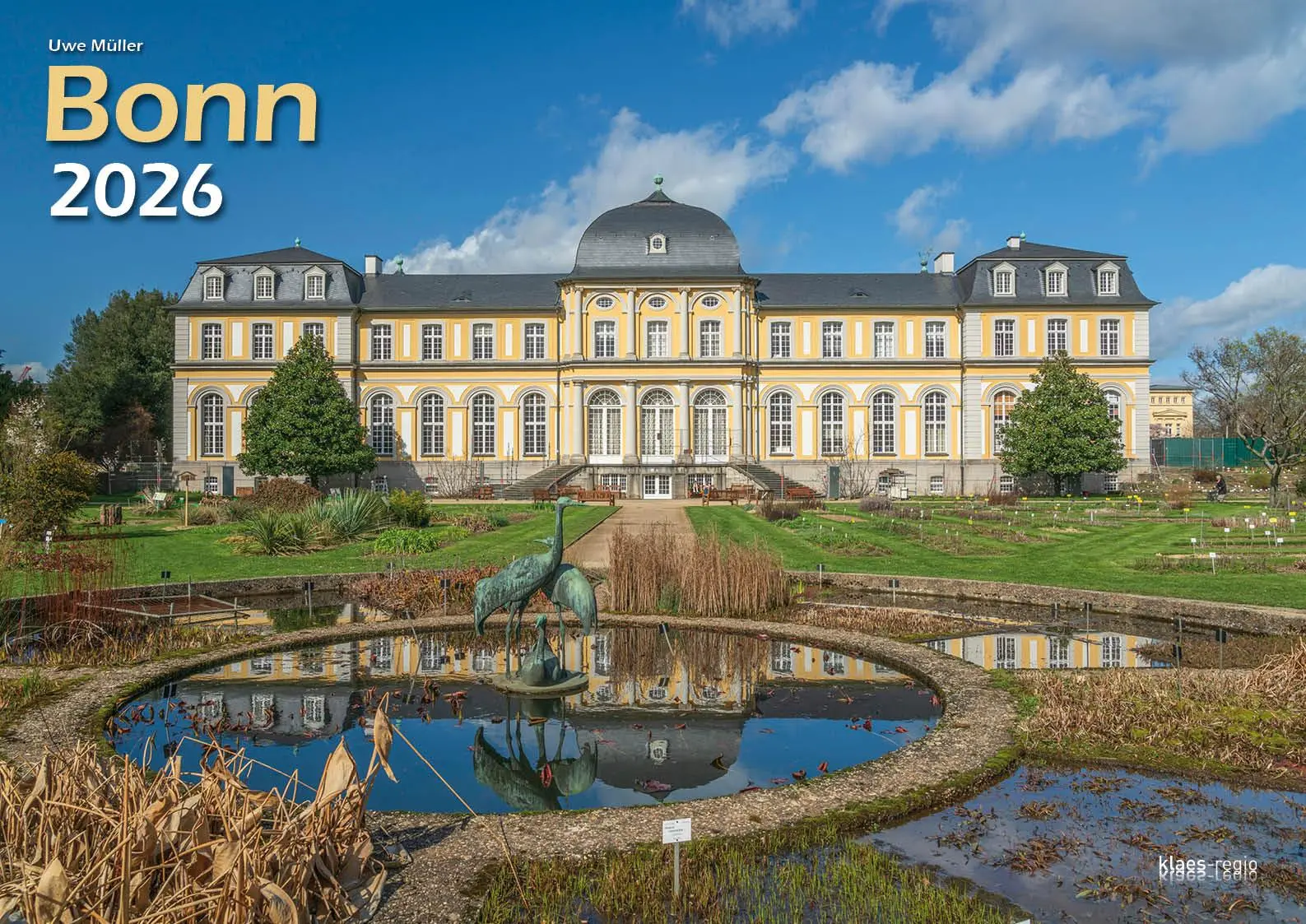 Cover: 9783965352568 | Bonn 2026 Bildkalender A3 quer, spiralgebunden | Holger Klaes | 2026