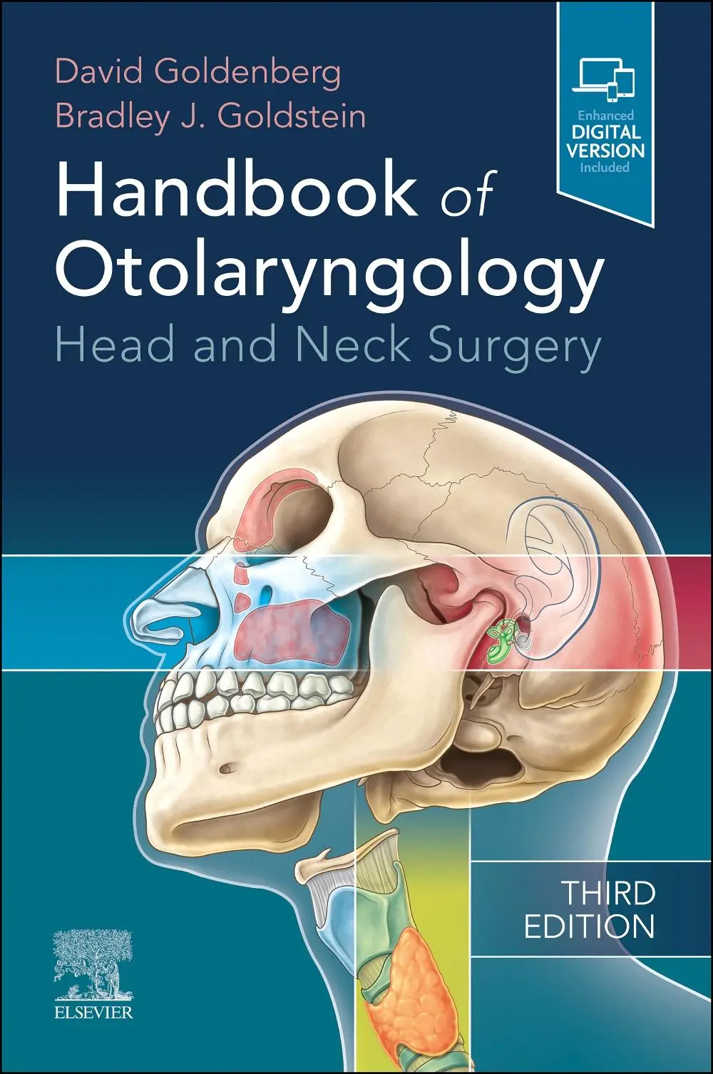 Cover: 9780323882668 | Handbook of Otolaryngology | Head and Neck Surgery | Goldstein (u. a.)