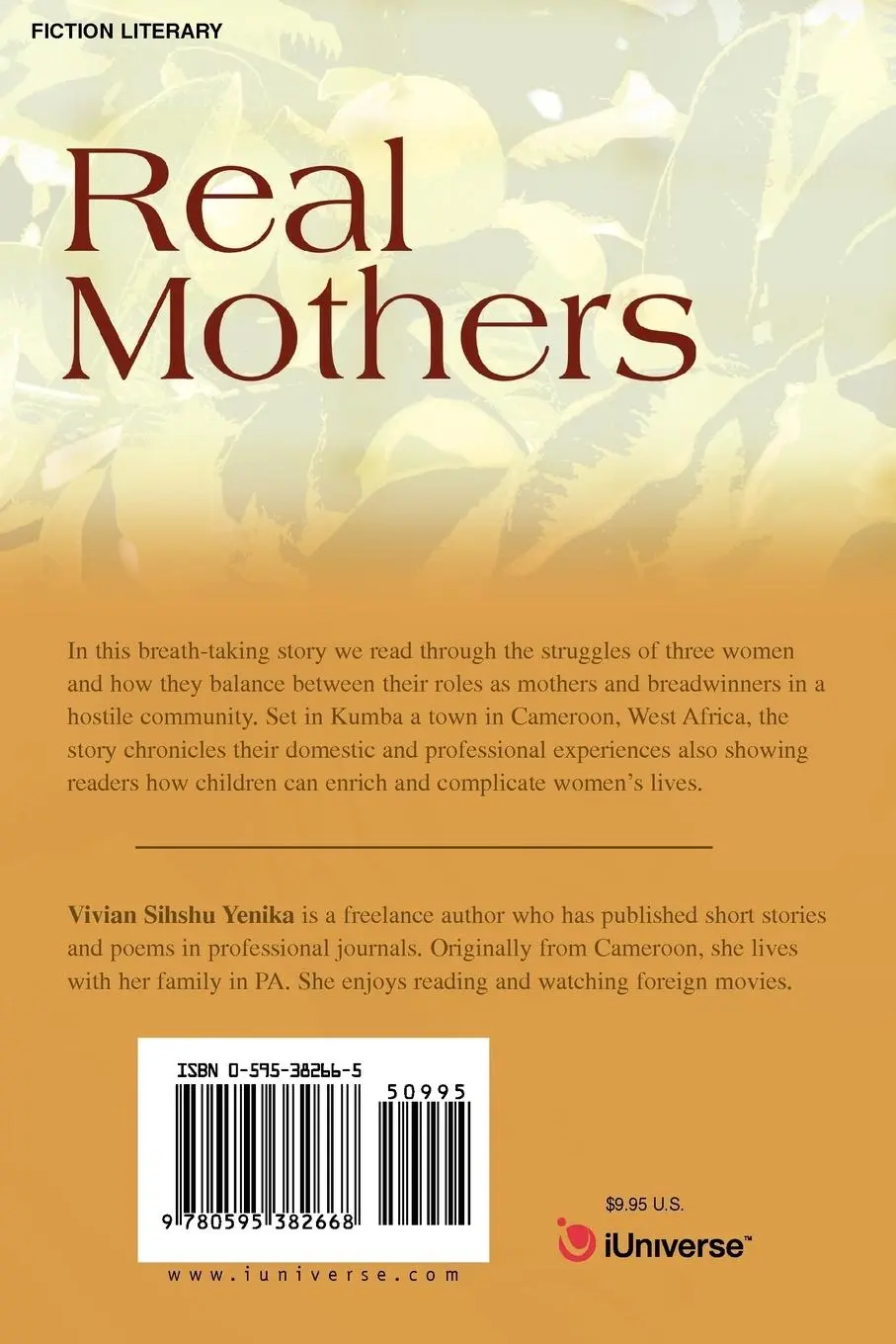Rückseite: 9780595382668 | Real Mothers | Vivian Sihshu Yenika | Taschenbuch | Englisch | 2006