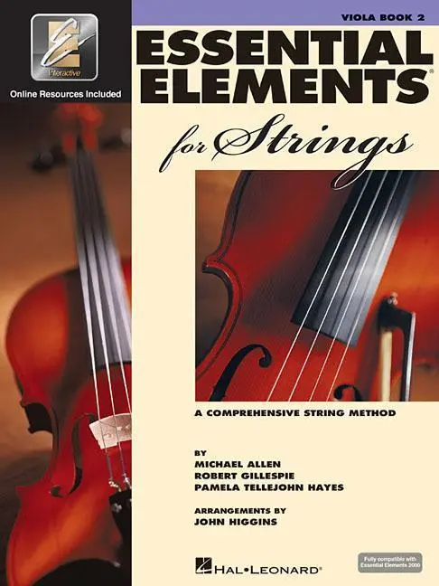 Cover: 9780634052668 | Essential Elements for Strings Viola Book 2 W/Eei Comprehensive...