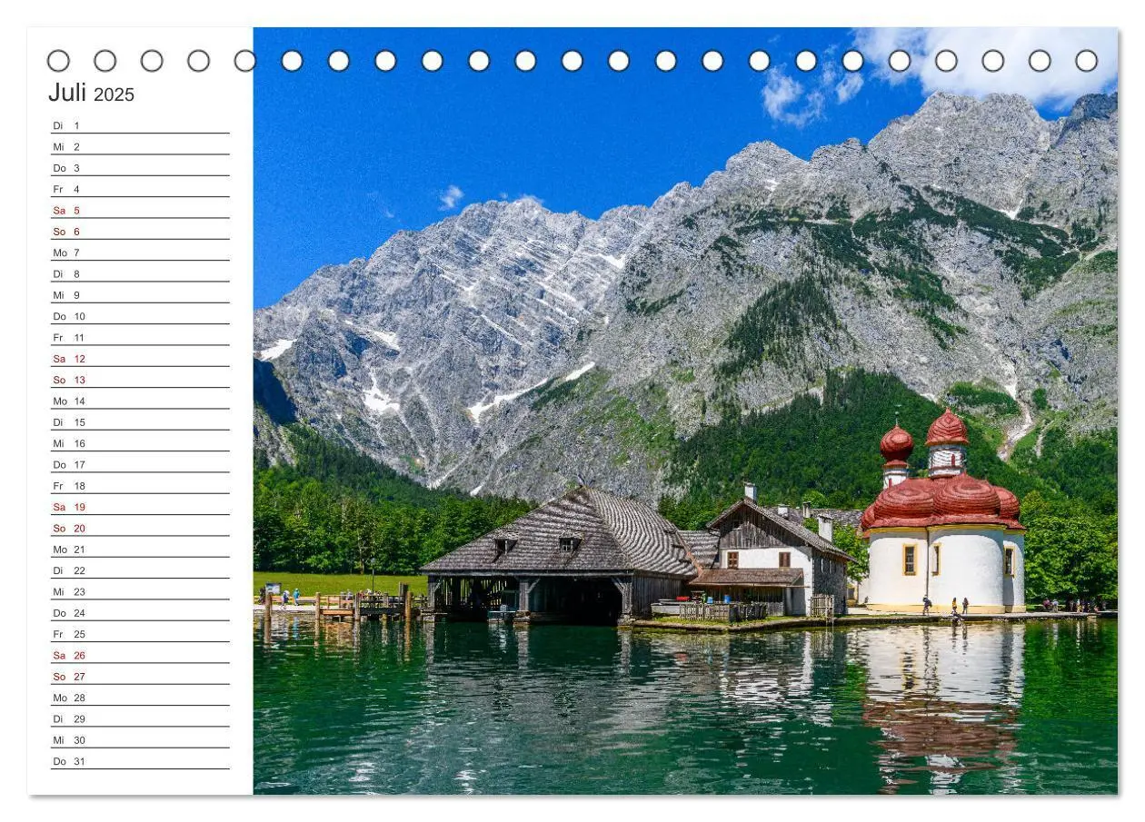 Bild: 9783383982668 | Berchtesgadener Land im Wechsel der Jahreszeiten (Tischkalender...