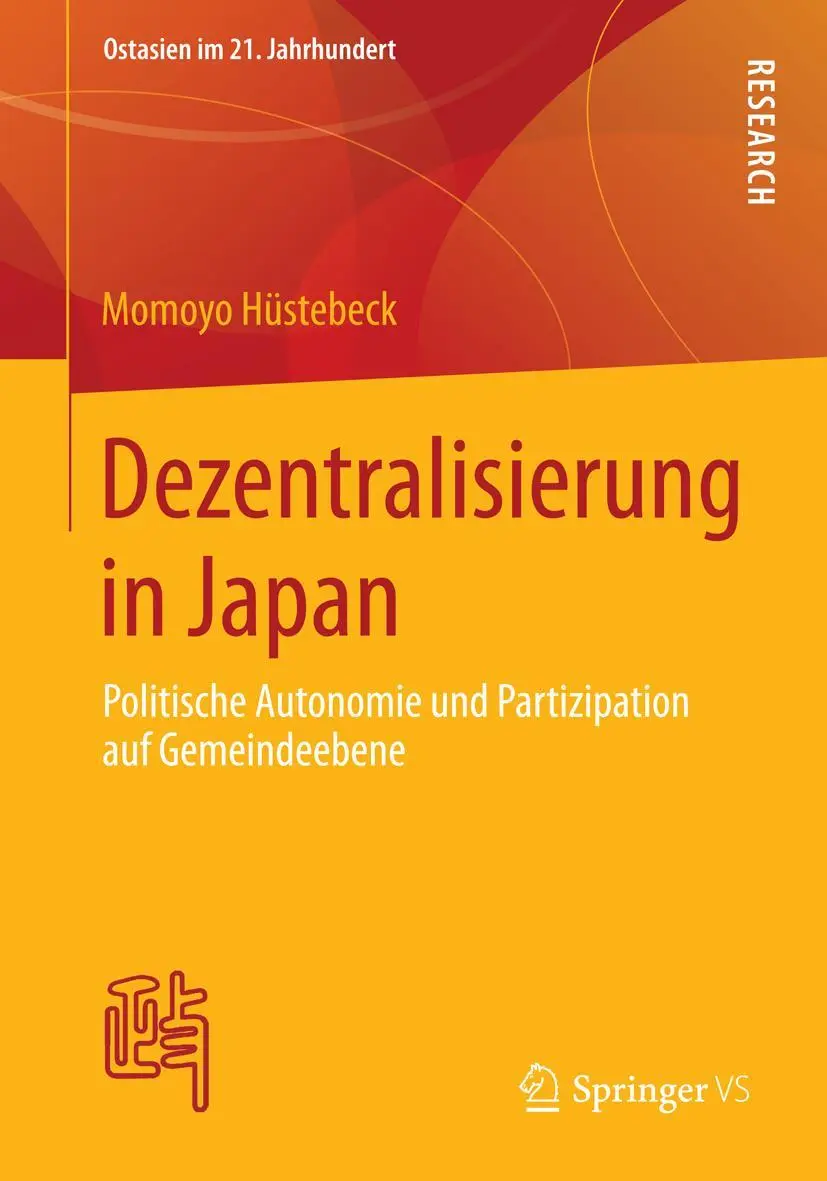 Cover: 9783658062668 | Dezentralisierung in Japan | Momoyo Hüstebeck | Taschenbuch | xii