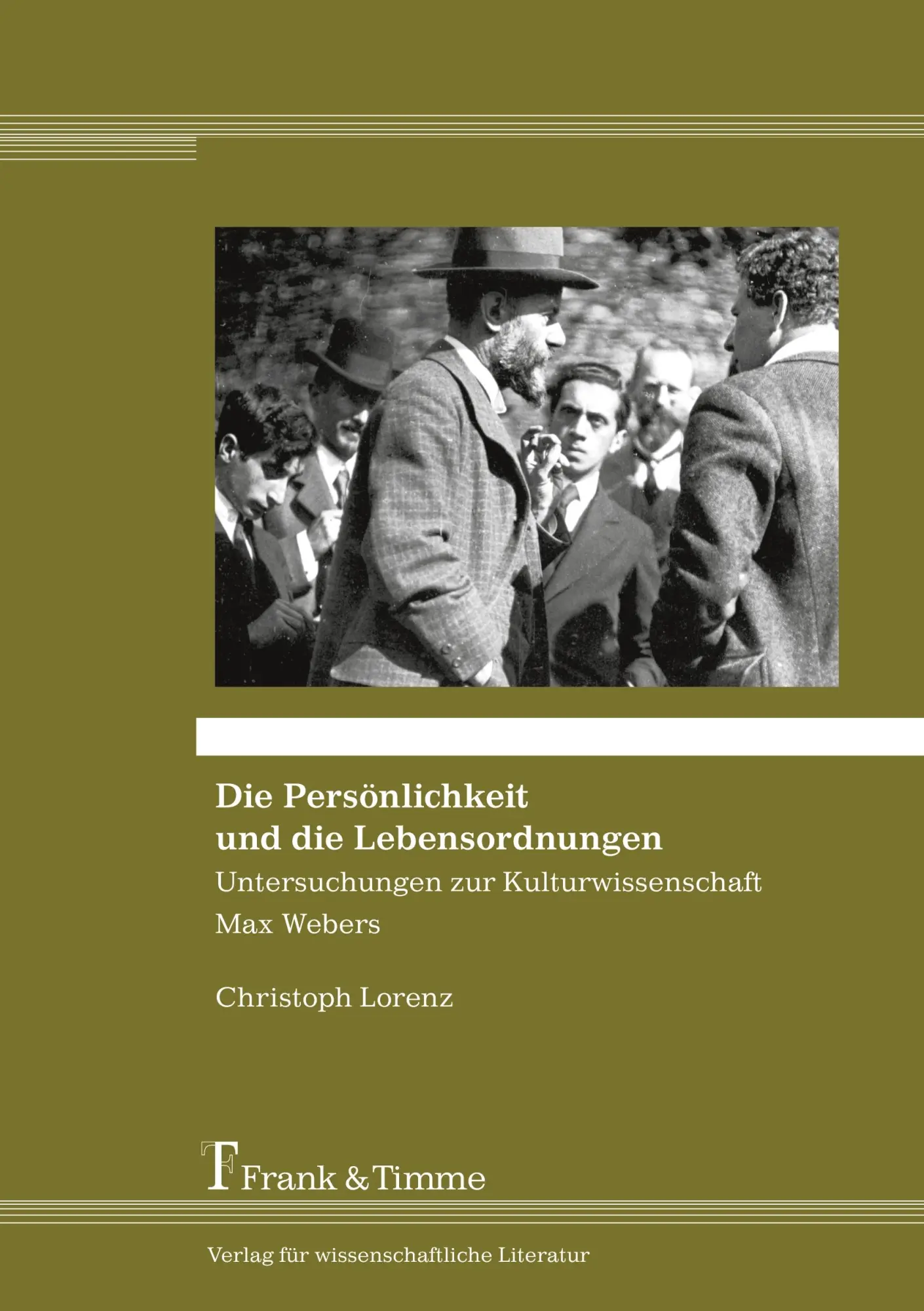 Cover: 9783732902668 | Die Persönlichkeit und die Lebensordnungen - Untersuchungen zur...
