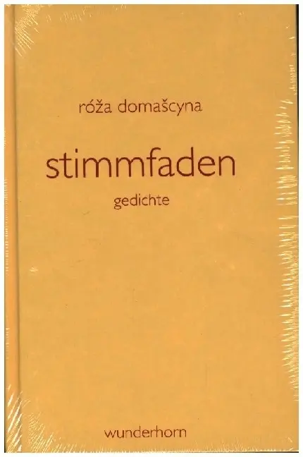 Cover: 9783884232668 | Stimmfaden | Gedichte | Roza Domascyna | Buch | 80 S. | Deutsch | 2006