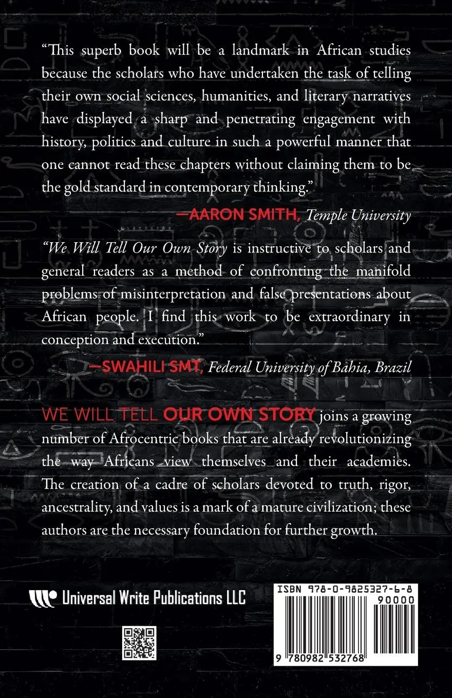 Rückseite: 9780982532768 | WE WILL TELL OUR OWN STORY | The Lions of Africa Speak! | Taschenbuch