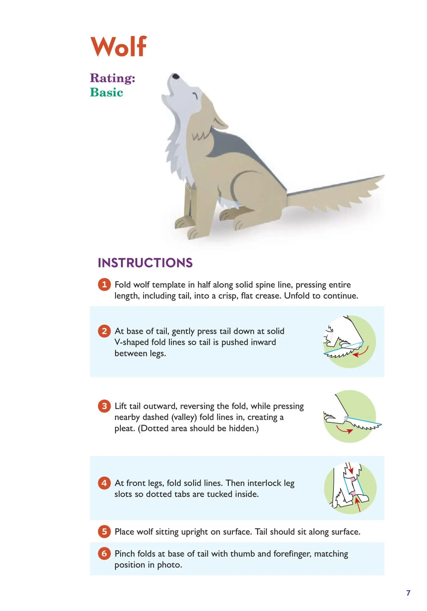 Bild: 9781523512768 | Paperfold Wild Animals | 10 Amazing Punch-Out-and-Fold Paper Creatures