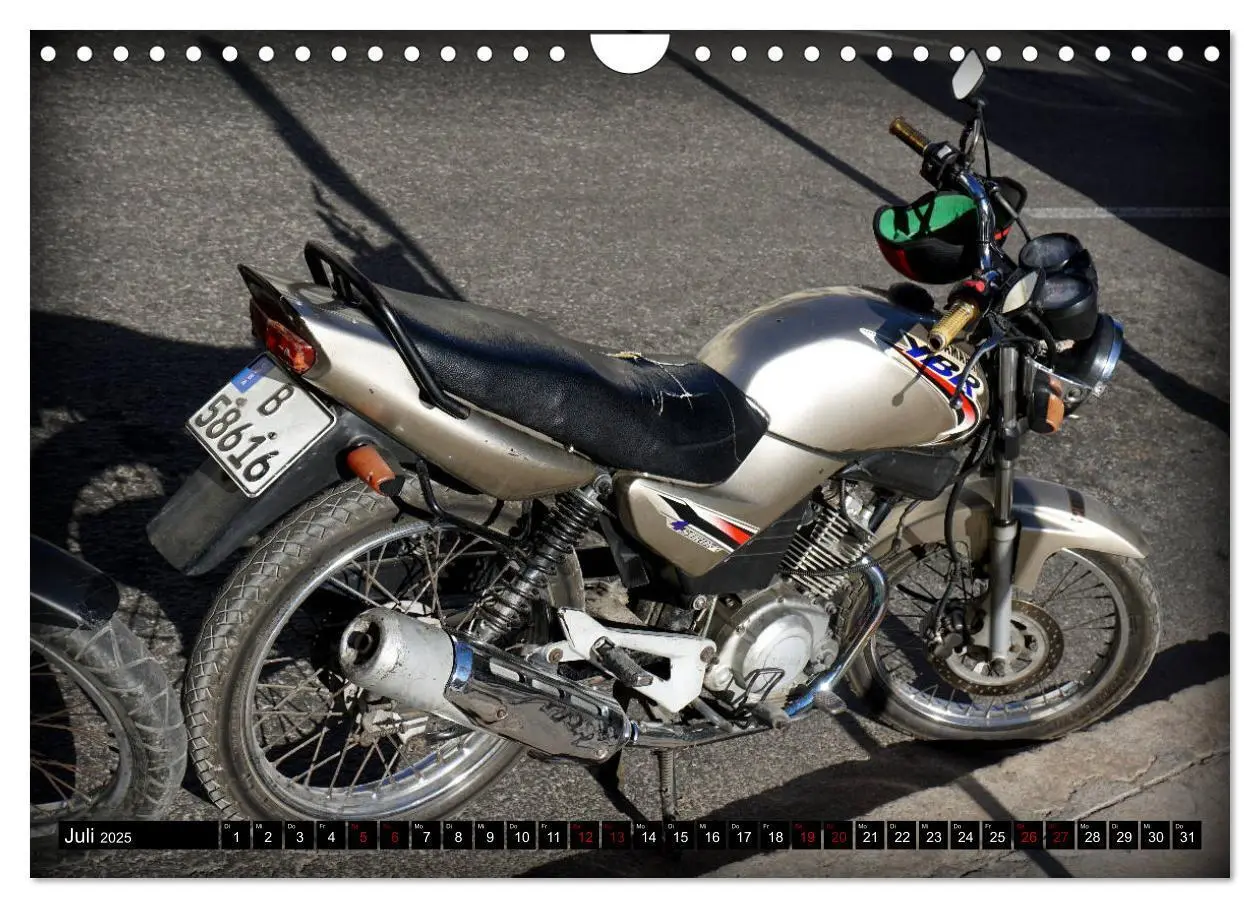 Bild: 9783435372768 | YAMAHA - Motorrad-Legenden (Wandkalender 2025 DIN A4 quer),...