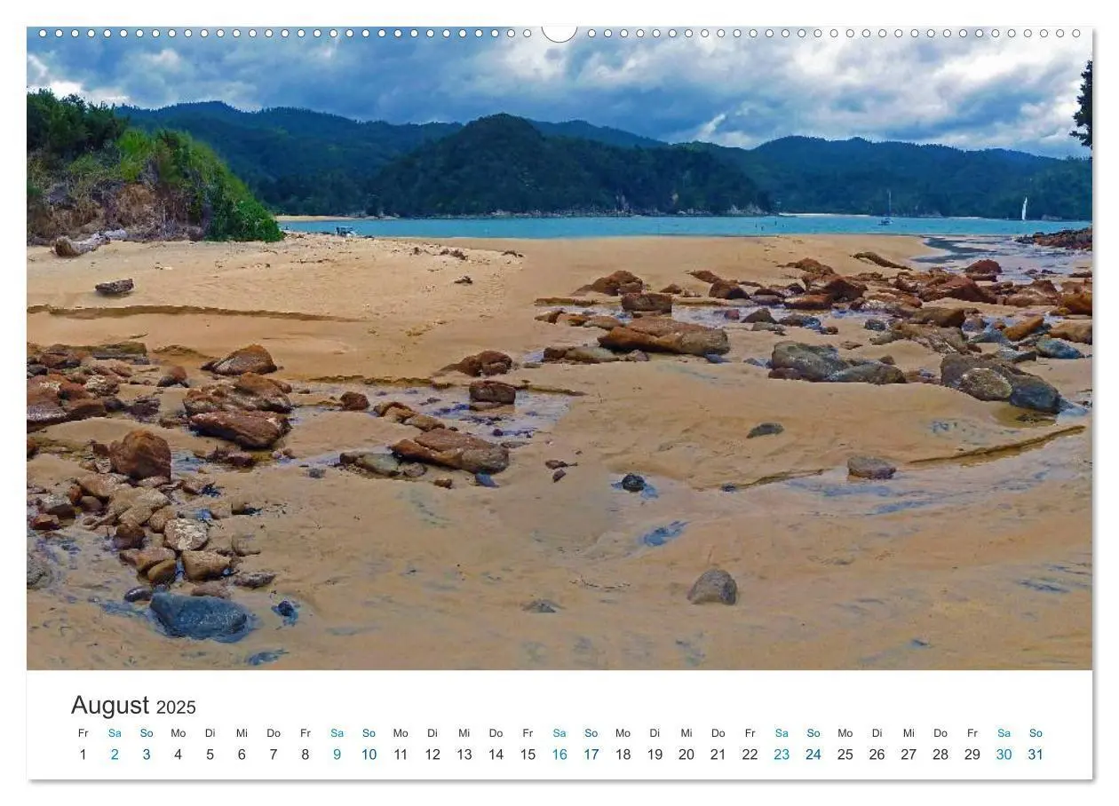 Bild: 9783435822768 | Vielfalt Neuseeland (Wandkalender 2025 DIN A2 quer), CALVENDO...