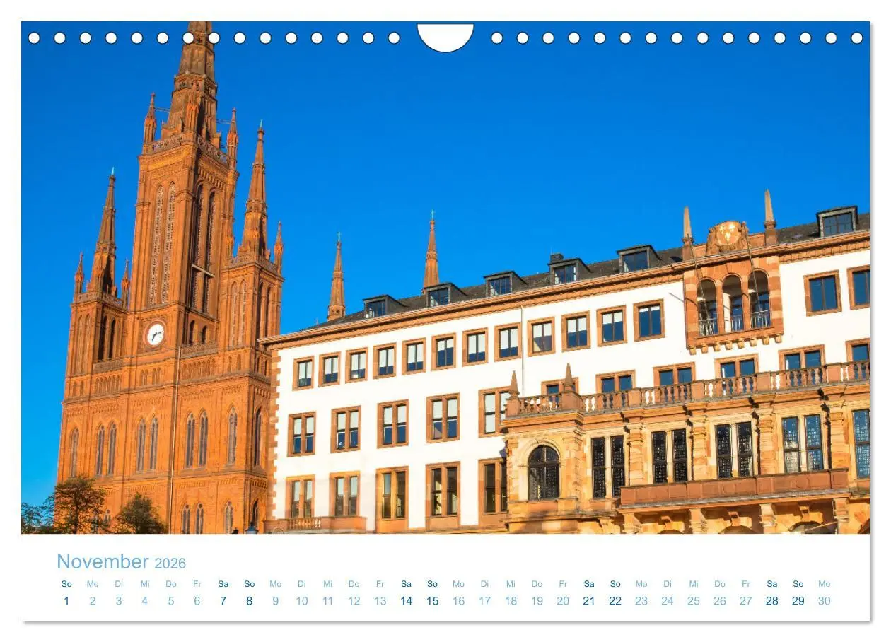 Bild: 9783457912768 | Daheim in Wiesbaden (Wandkalender 2026 DIN A4 quer), CALVENDO...