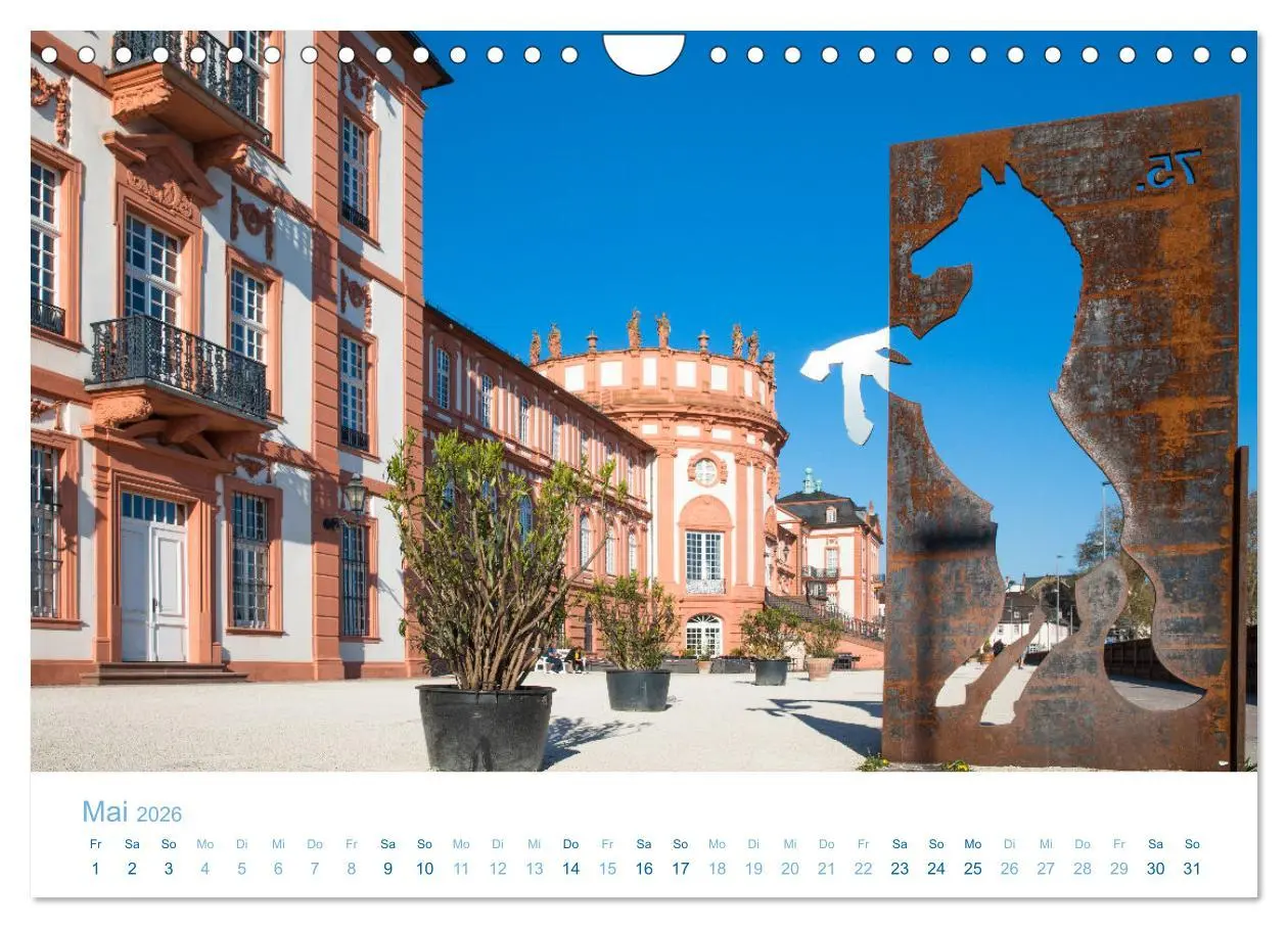 Bild: 9783457912768 | Daheim in Wiesbaden (Wandkalender 2026 DIN A4 quer), CALVENDO...