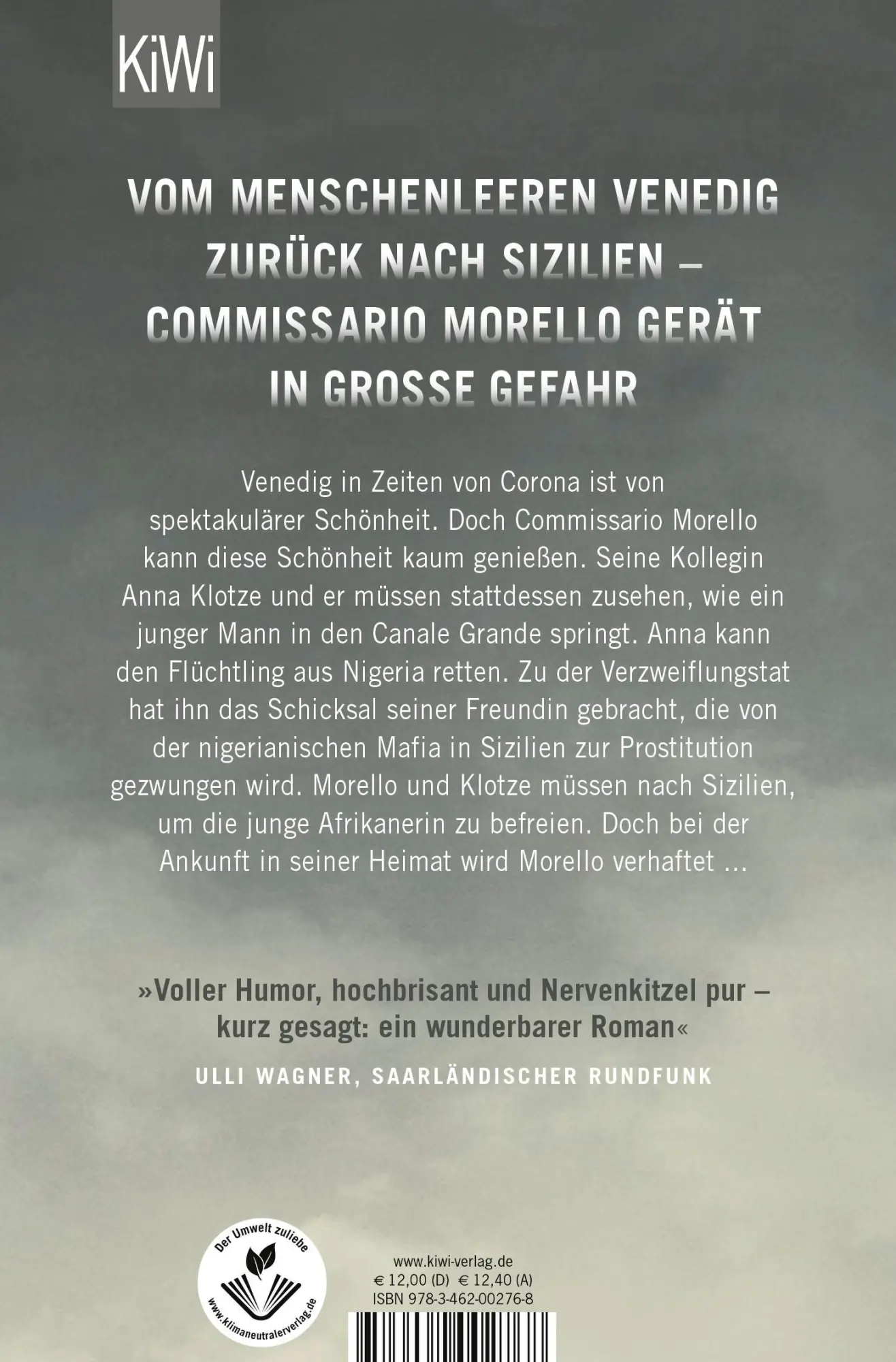 Rückseite: 9783462002768 | Der Tintenfischer | Commissario Morello ermittelt in Venedig | Buch